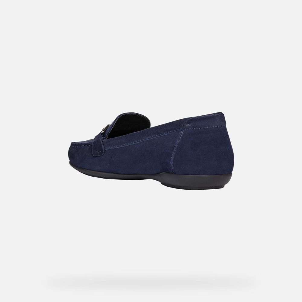 Mocassin Geox Annytah - Bleu Foncé - Femme 067345-XEP